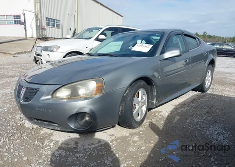 2008 Pontiac Grand Prix z USA, uszkodzony, nr VIN 2G2WP552381187137
